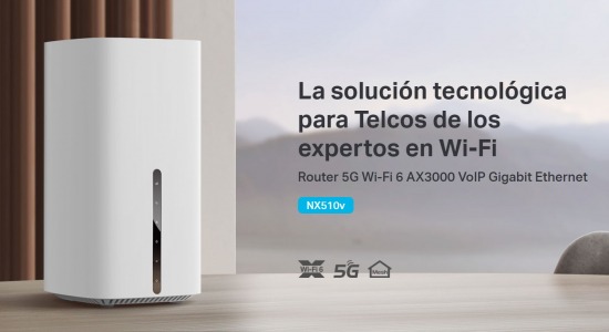 TP-Link NX510v, rendimiento 5G y Wi-Fi 6 combinados.