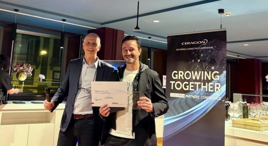 Codipro, premiado como Distribuidor del Año 2024 por Ceragon en la región EMEA